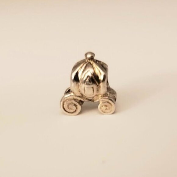 Chamilia Disney Cinderella Carriage Coach Pumpkin Sterling Silver Charm Bead 925 - Picture 2 of 9